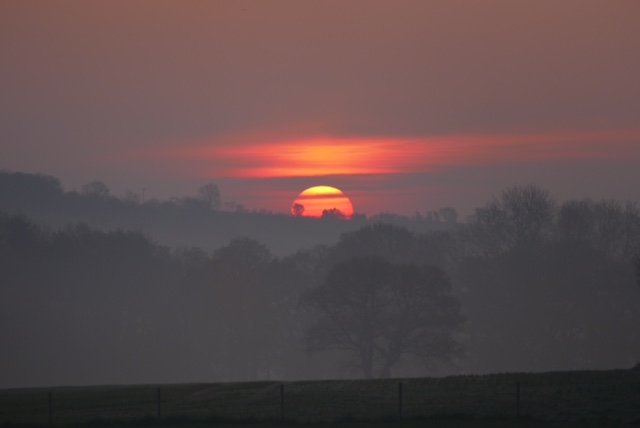 Sunrise near Gilling