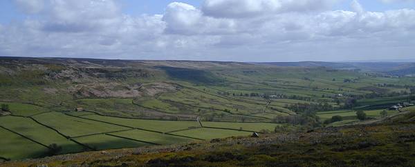 view across Rosedale from Blakey side